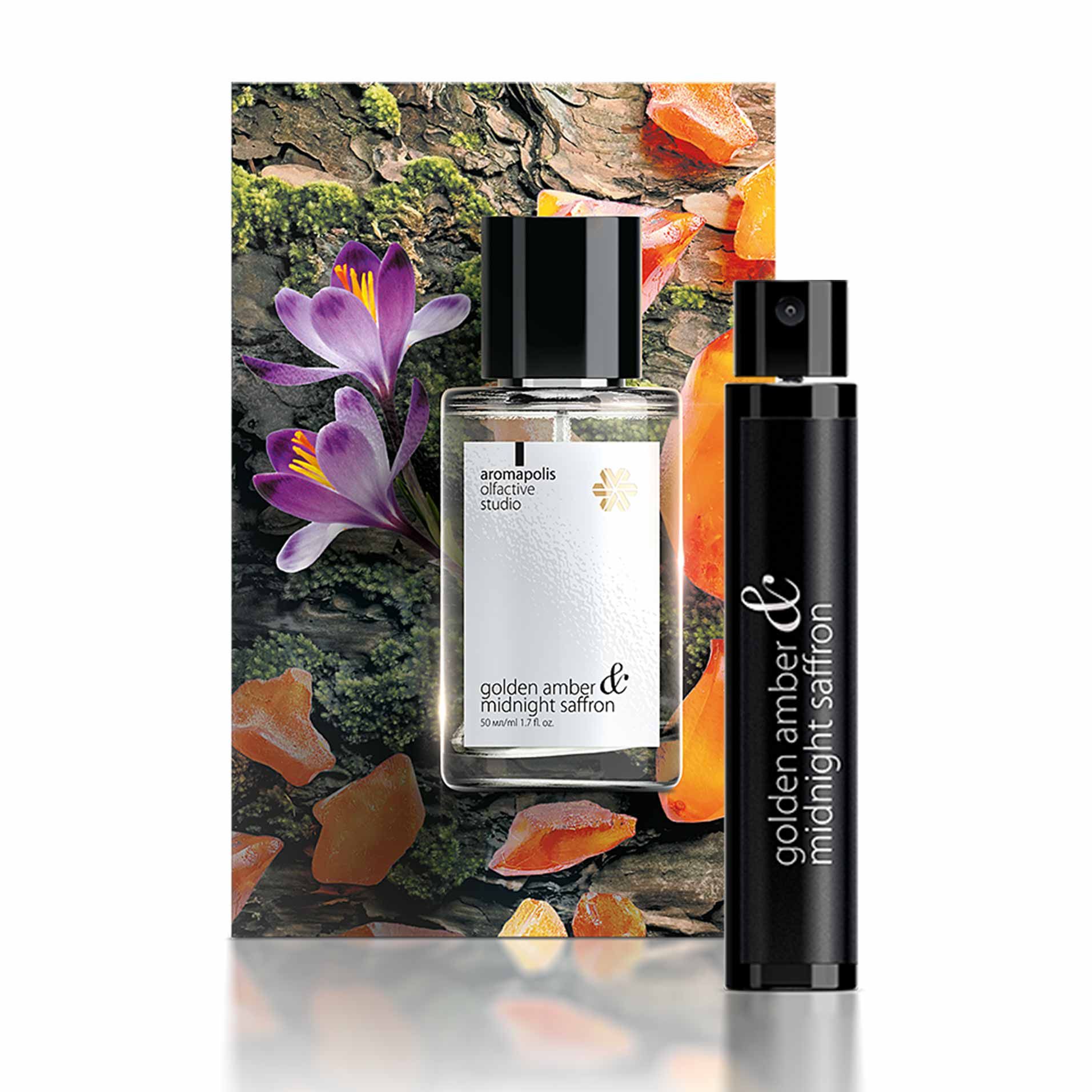Aromapolis Olfactive Studio - Golden Amber & Midnight Saffron, парфюмерлік су