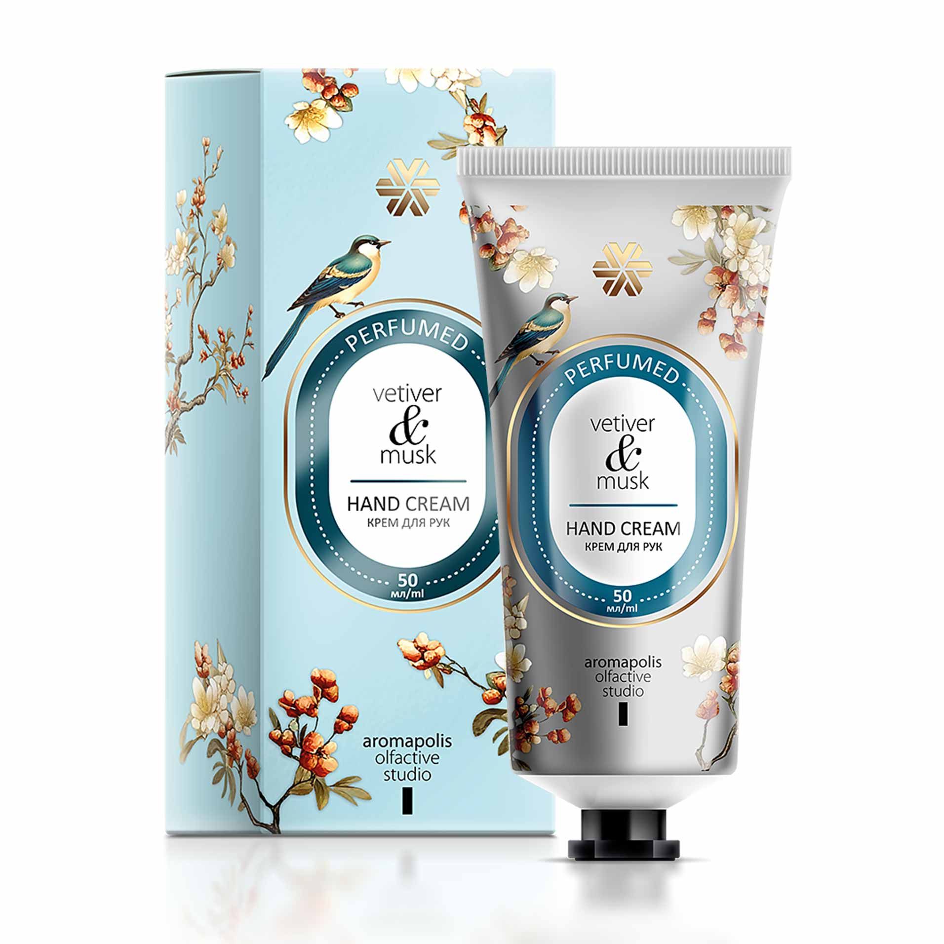 Шай дәстүрлері - «Ветивер және жұпар су», парфюмерлік қол кремі