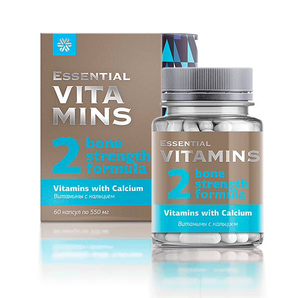 Thực phẩm bảo vệ sức khỏe Essentials vitamins Vitamins with Calcium