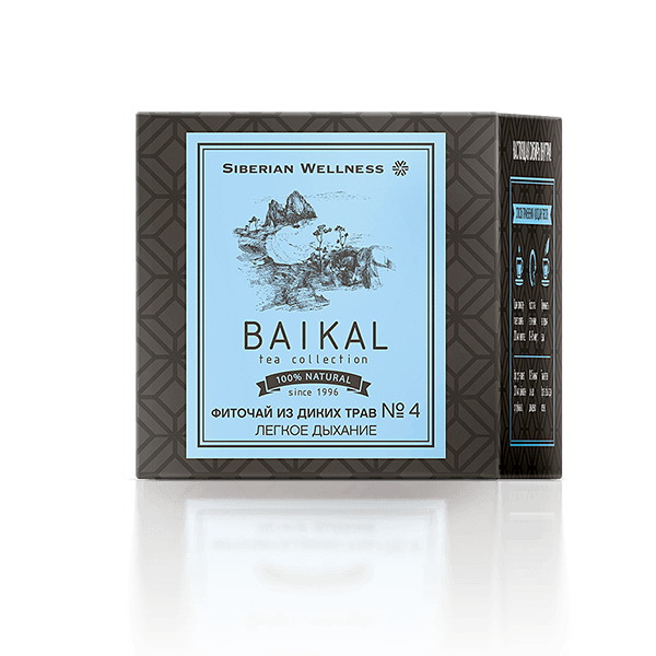 Baikal Tea Collection - Фиточай из диких трав № 4 (Легкое дыхание)