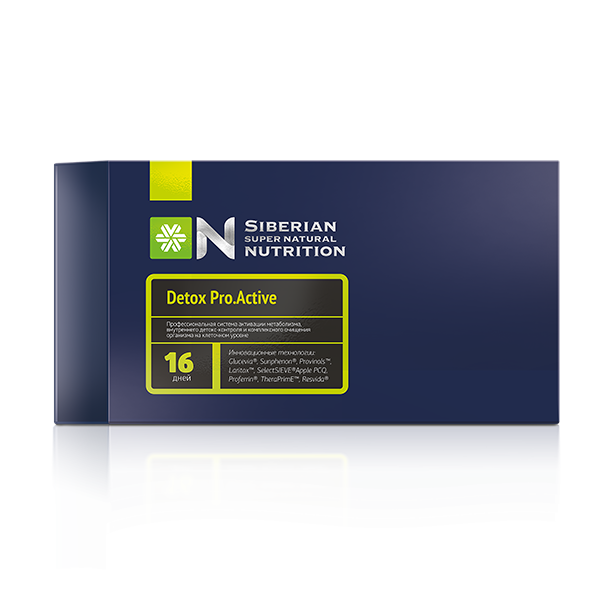 Siberian Super Natural Nutrition. Detox  Pro.Active